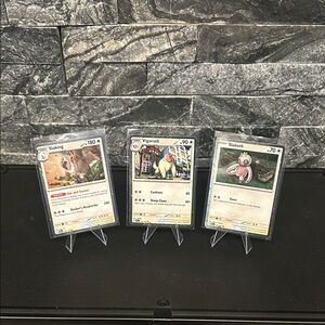 Pokemon Set of 3 Cosmos Holo Promo Cards from Paldea Evolved Set‎ M/NM